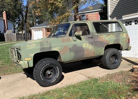 The Blazer version was just one member of the Chevy <b>CUCV</b> (Commercial Utility Cargo. . Cucv m1009